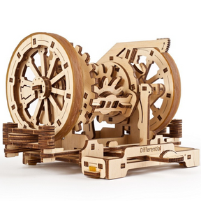Engrenage différentiel-Puzzle mécanique en bois-Ugears--