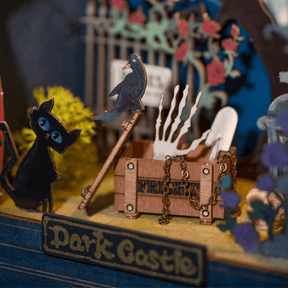 Dark Castle | Miniature House | Rolife Miniature House Robotime--