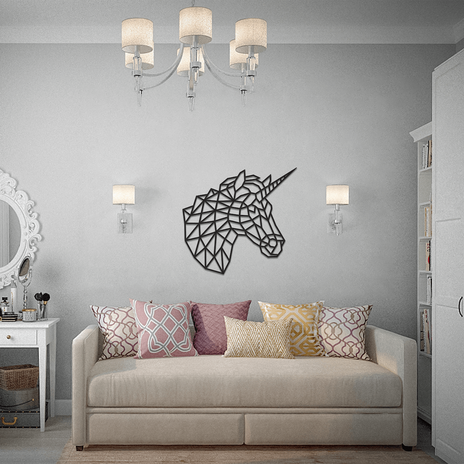 Licorne | Puzzle mural Eco-Wood-Art--