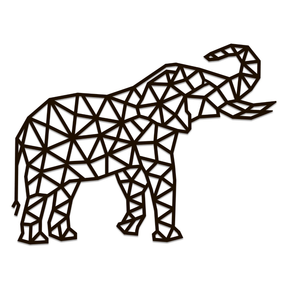 Elephant | wall puzzle wall puzzle eco wood art--