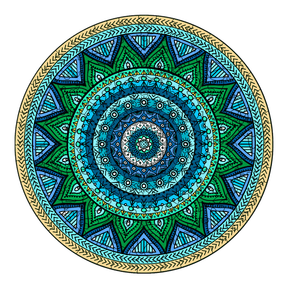 Kleurrijke Mandala Puzzels | Magische Houten Puzzel-MagicHolz-mandala-relax-s-0098925395004