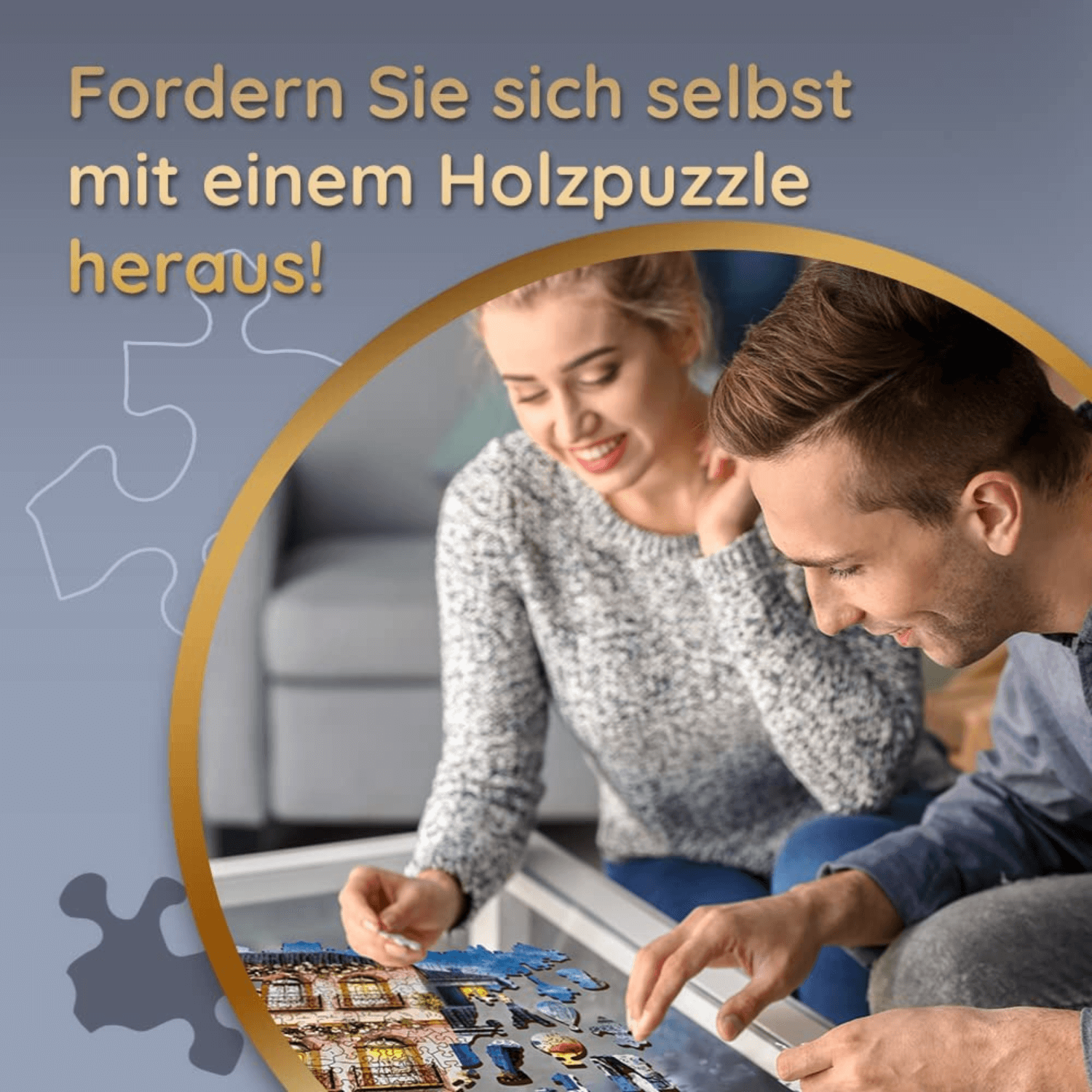 Frankreich Entdecken | Holz Puzzle 1000-Holzpuzzle-TREFL--