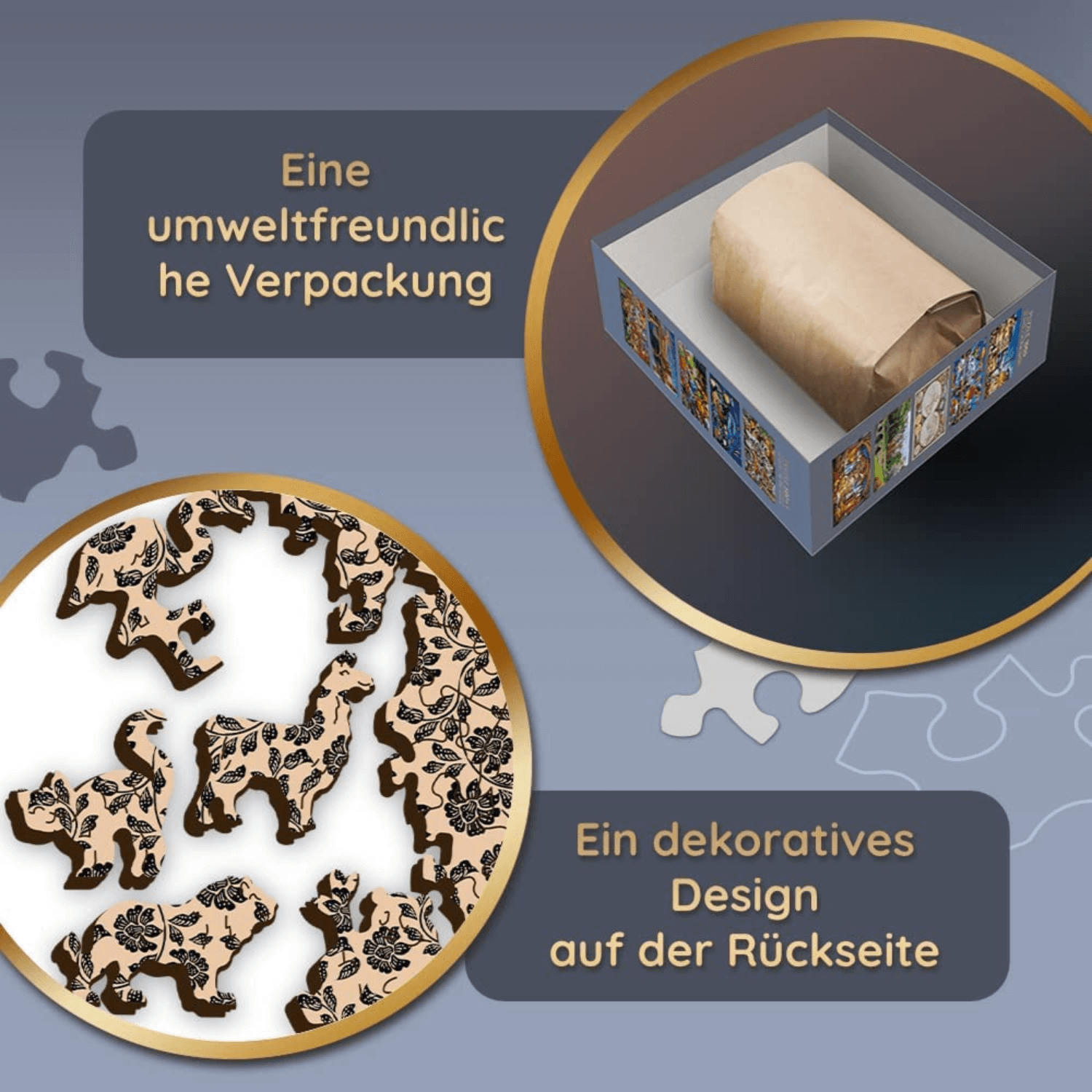 Frankreich Entdecken | Holz Puzzle 1000-Holzpuzzle-TREFL--