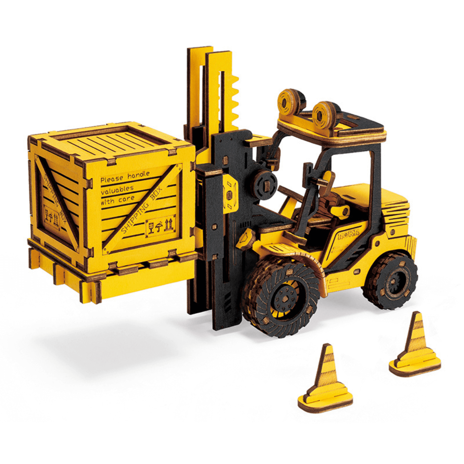 Forklift | Construction Machinery 3D Puzzle Robotime--