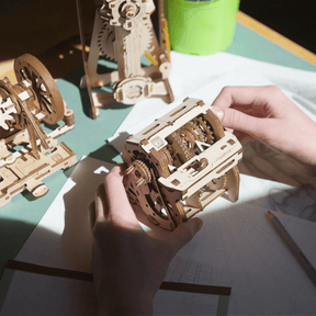 Gearbox Mechanical Wooden Puzzle Ugears--