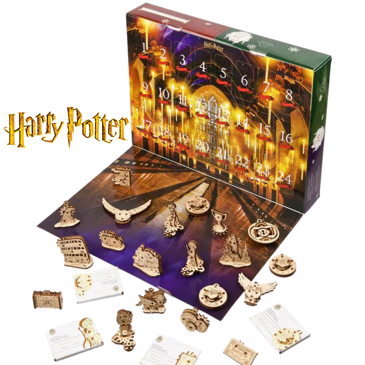Harry Potter™ Advent Calendar-3D Puzzle-Ugears--