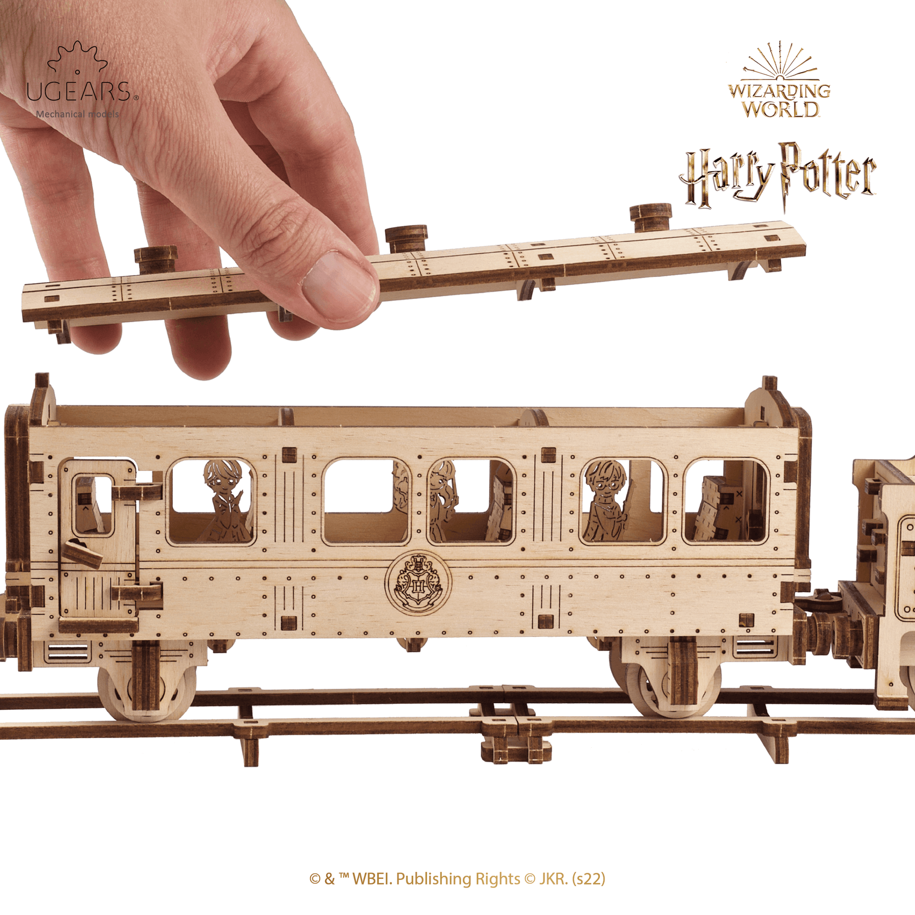 Hogwarts Express™ | Harry Potter-Mechanical Wooden Puzzle-Ugears--