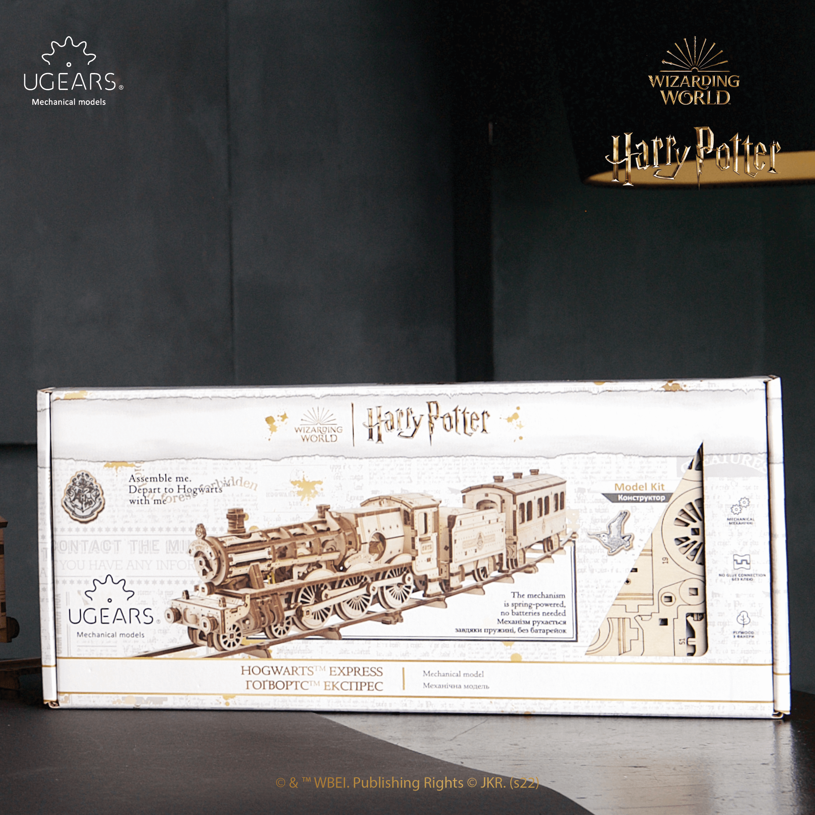 Hogwarts Express™ | Harry Potter-Mechanical Wooden Puzzle-Ugears--