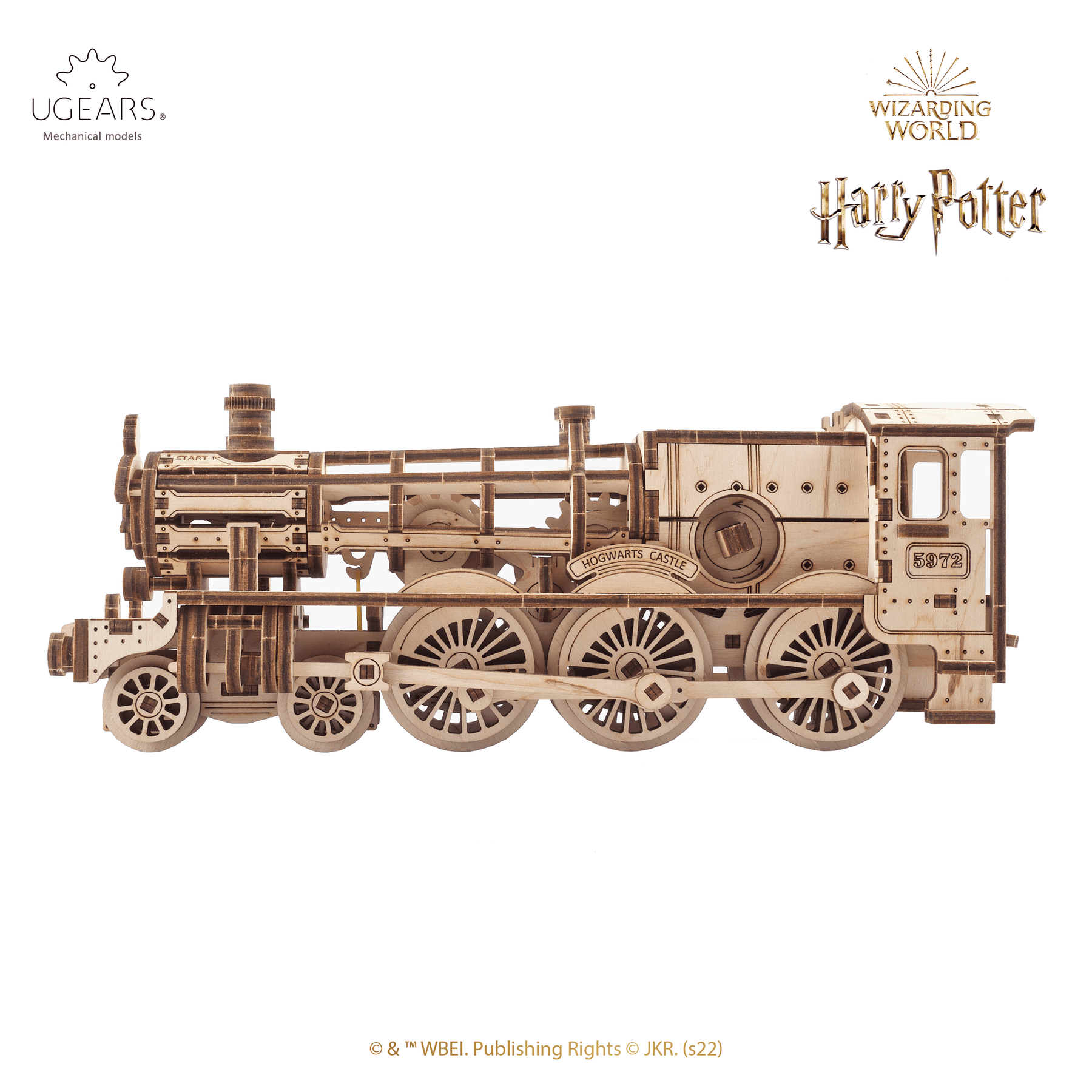 Hogwarts Express™ | Puzzle mécanique en bois de Harry Potter-Ugears--