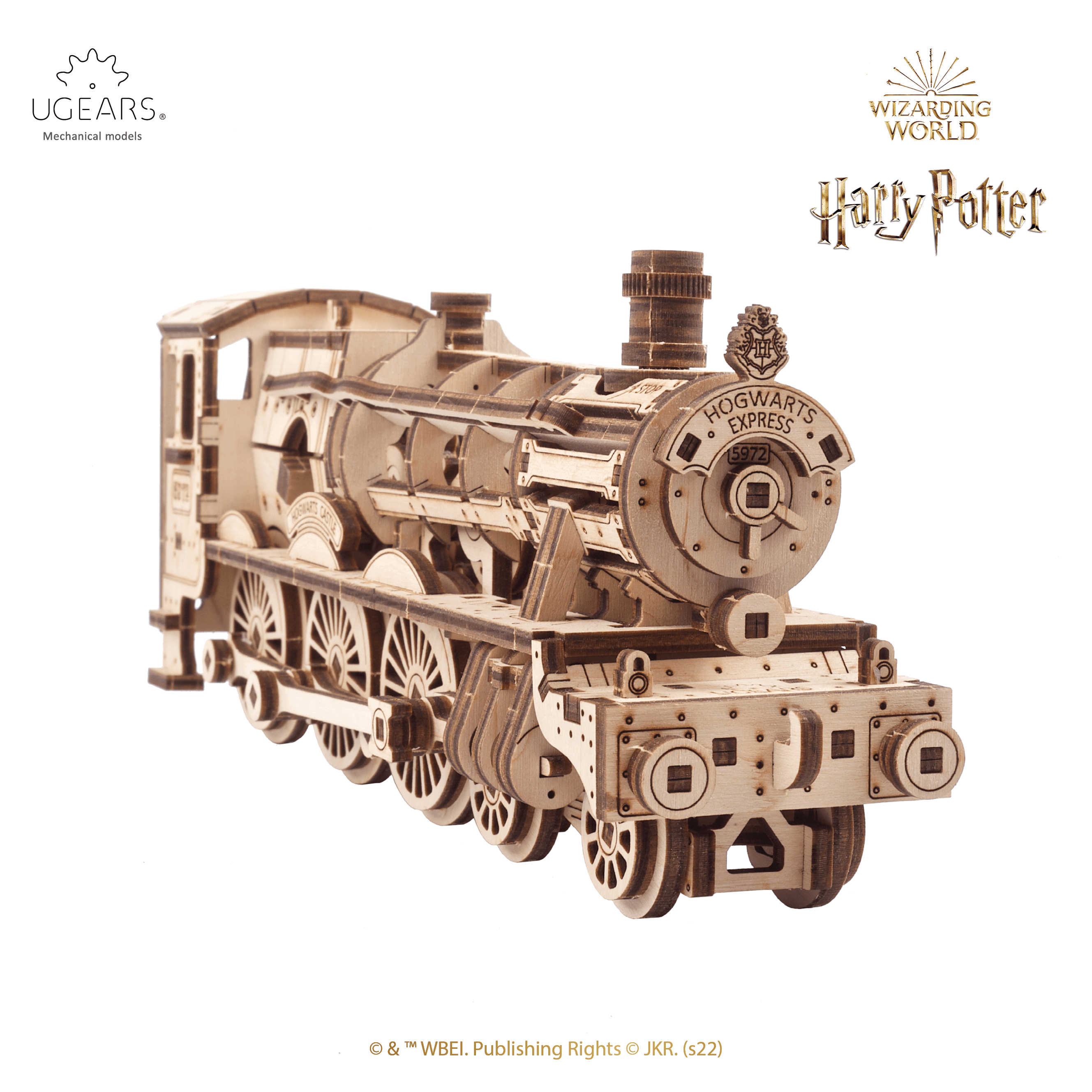 Hogwarts Express™ | Harry Potter-Mechanical Wooden Puzzle-Ugears--