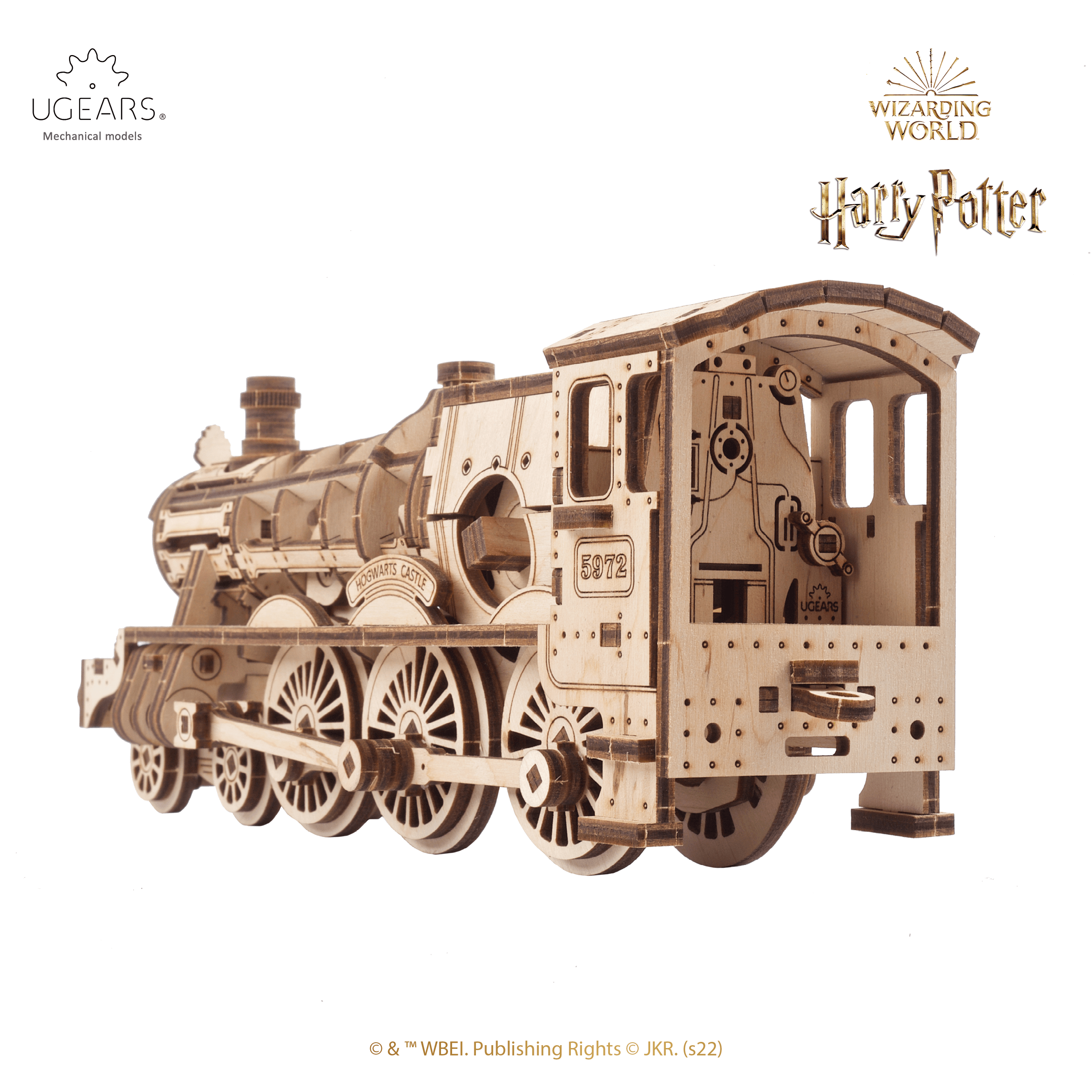 Hogwarts Express™ | Harry Potter-Mechanical Wooden Puzzle-Ugears--