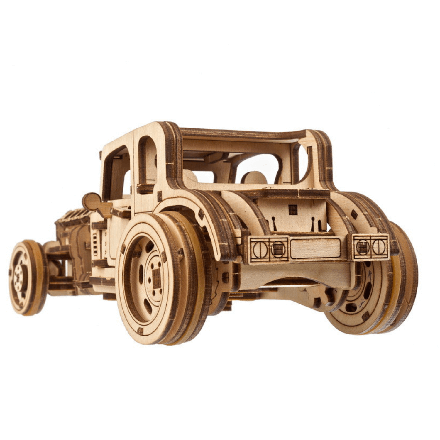 Hot Rod | La souris en colère | Ugears-Puzzle mécanique en bois-Ugears--