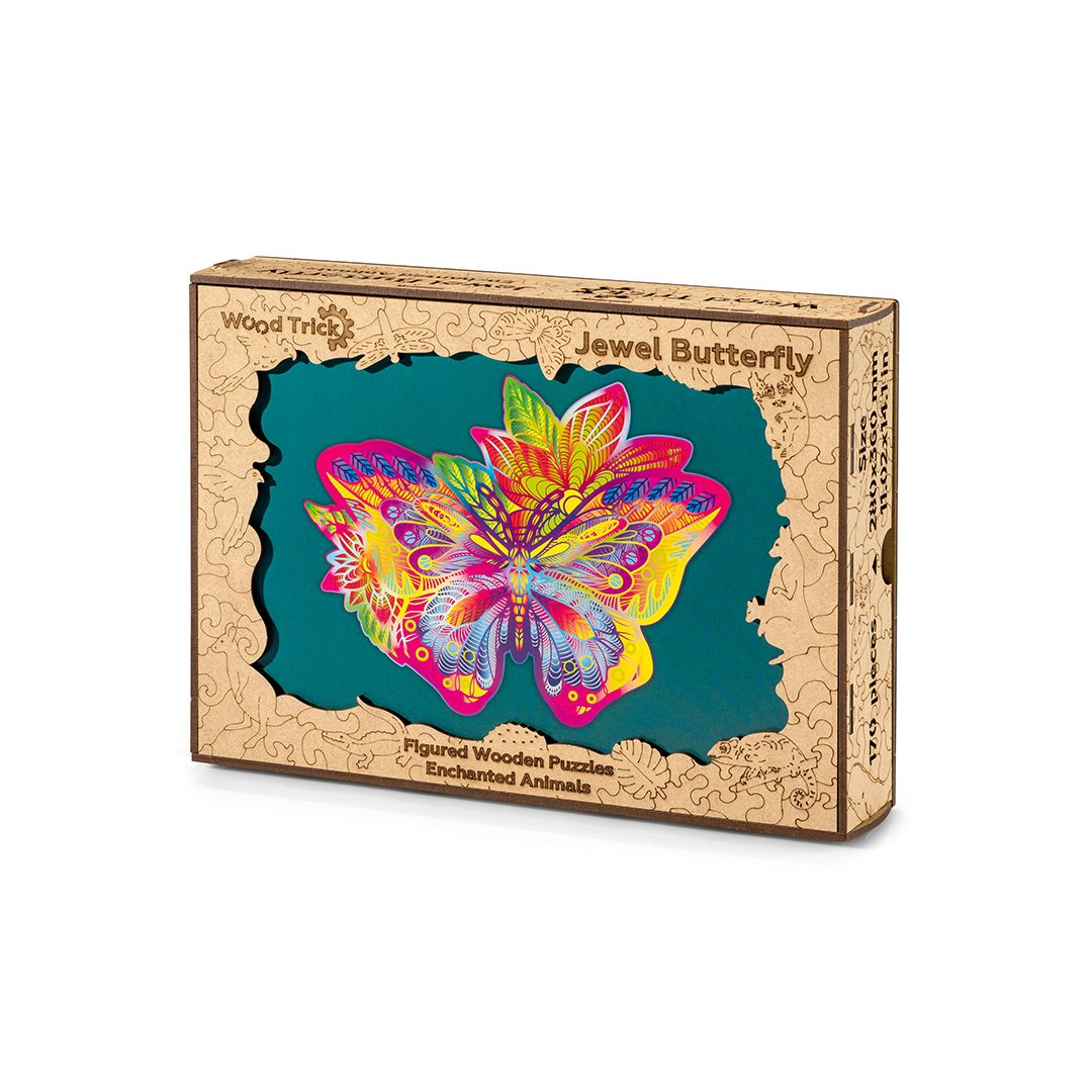 Jewelry-Butterfly-Wood Puzzle-WoodTrick--