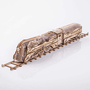 Train Ouragan Express avec tender-3D Puzzle-Veter Models--