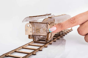 Thunderstorm Express Train with Tender-3D Puzzle-Veter Models--
