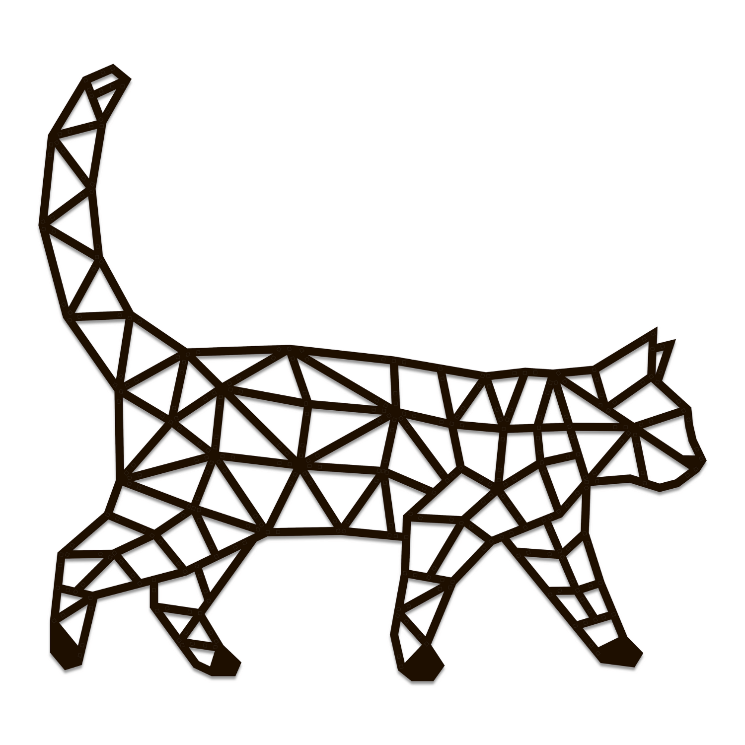 Cat | wall puzzle wall puzzle eco wood art--