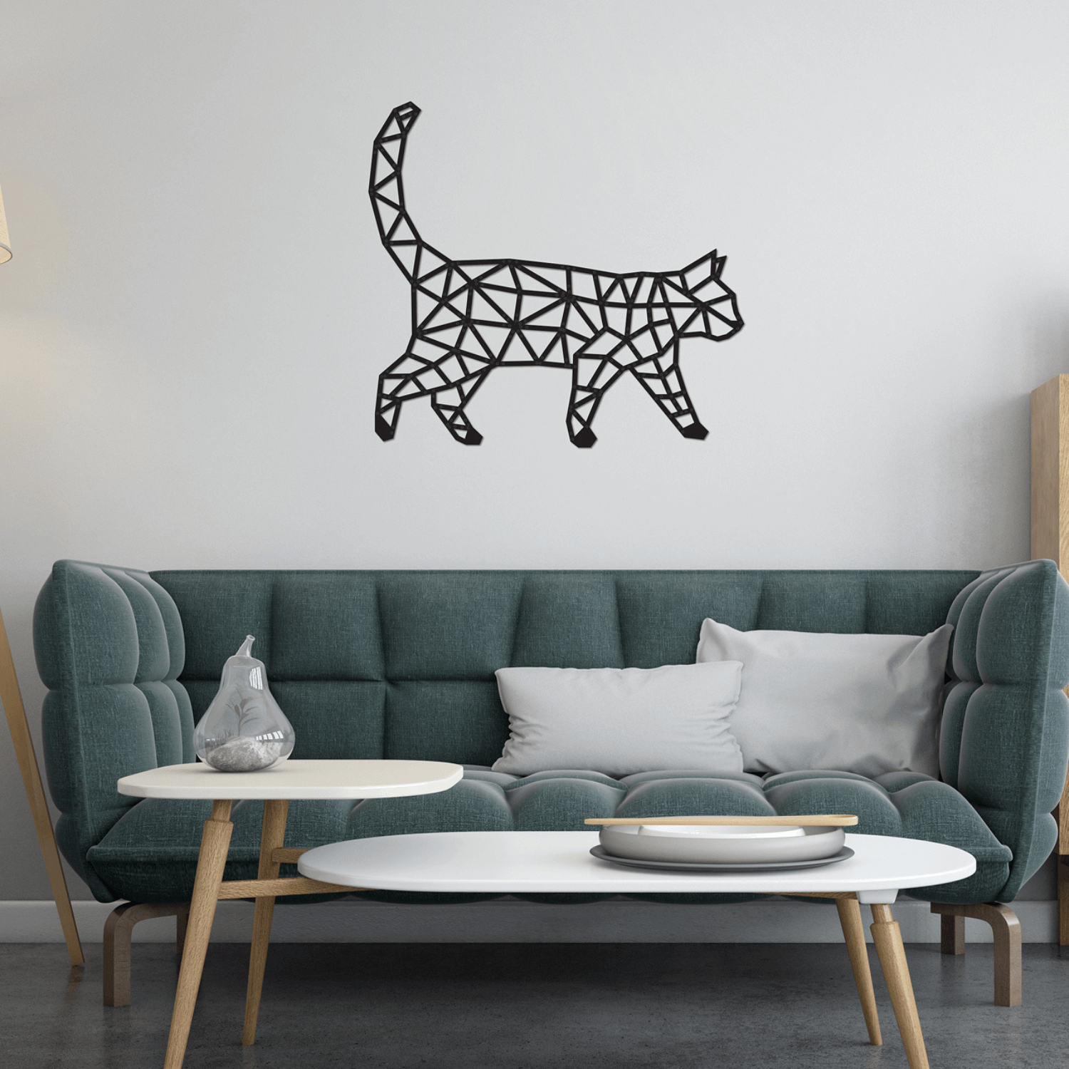 Cat | wall puzzle wall puzzle eco wood art--