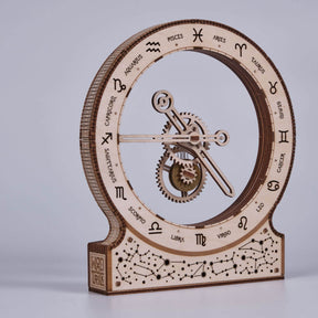Kinetic Clock | Kinetic Clock-Mechanical Wooden Puzzle-WoodTrick--