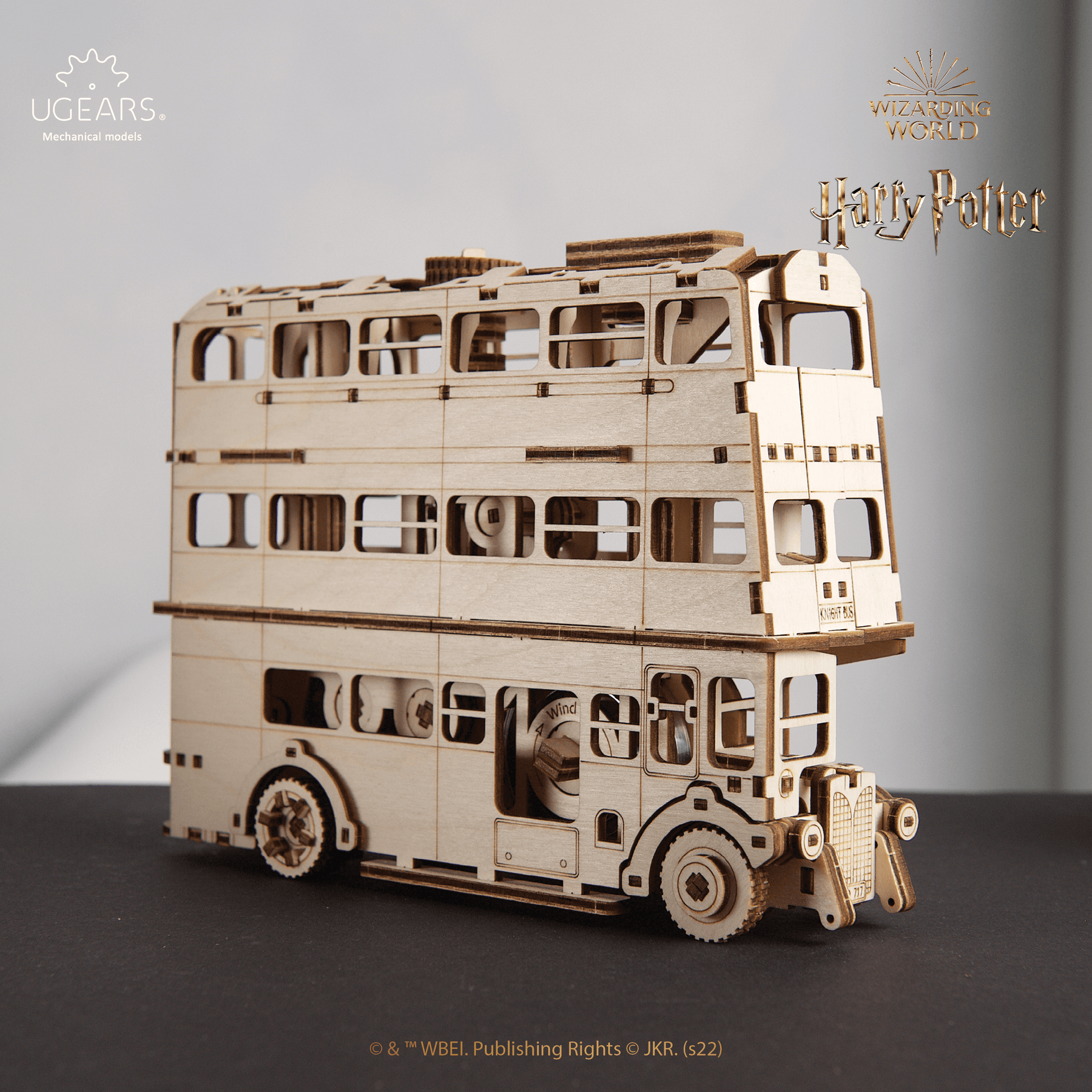 Knight Bus™ | Harry Potter-Mechanical Wooden Puzzle-Ugears--