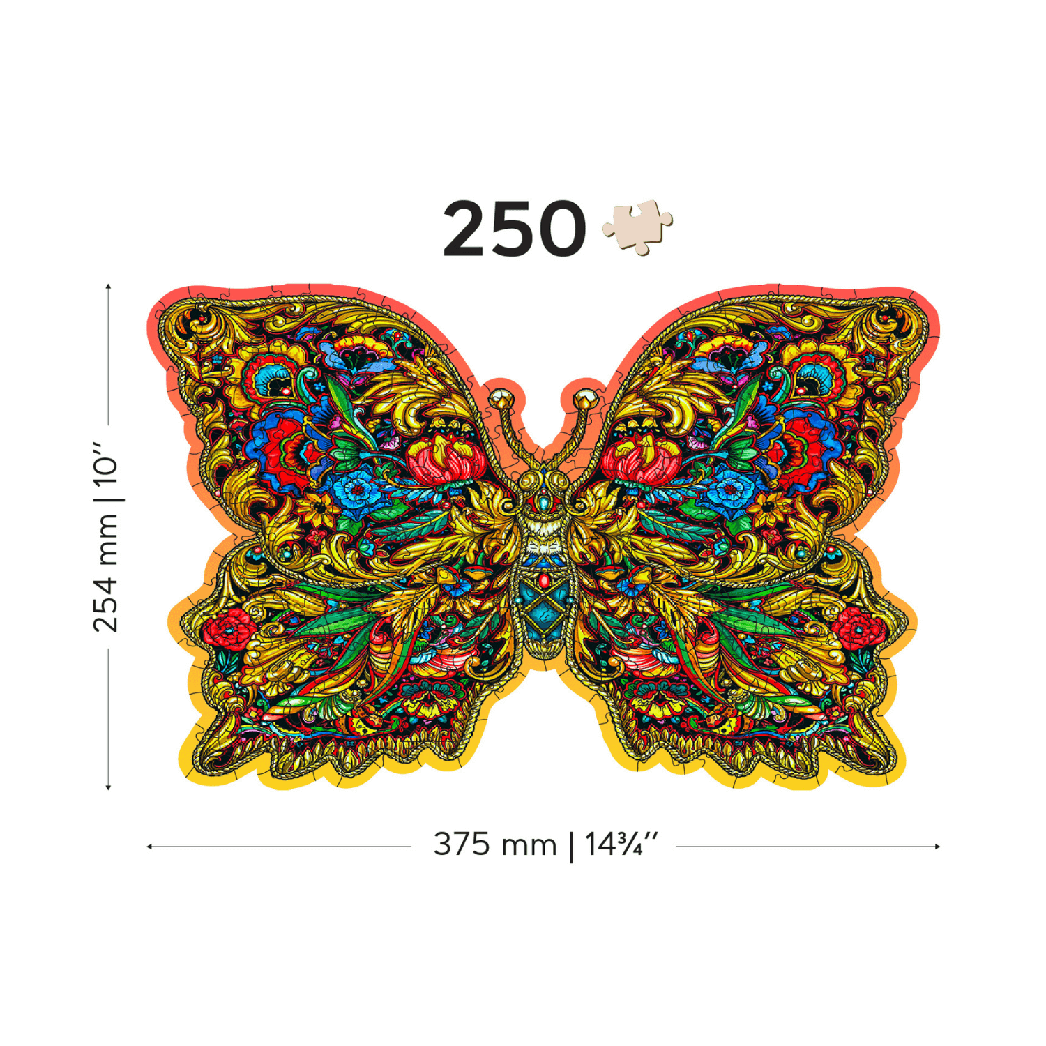 Royal Wings puzzel | Houten puzzel 250-WoodenCity--