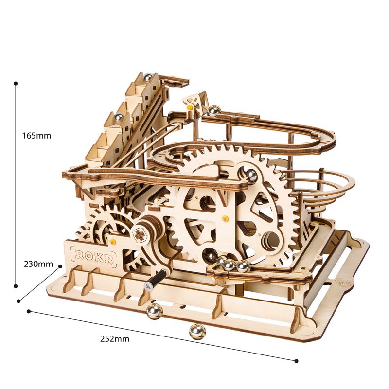 Murmelbahn Waterwheel-3D Puzzle-Robotime--