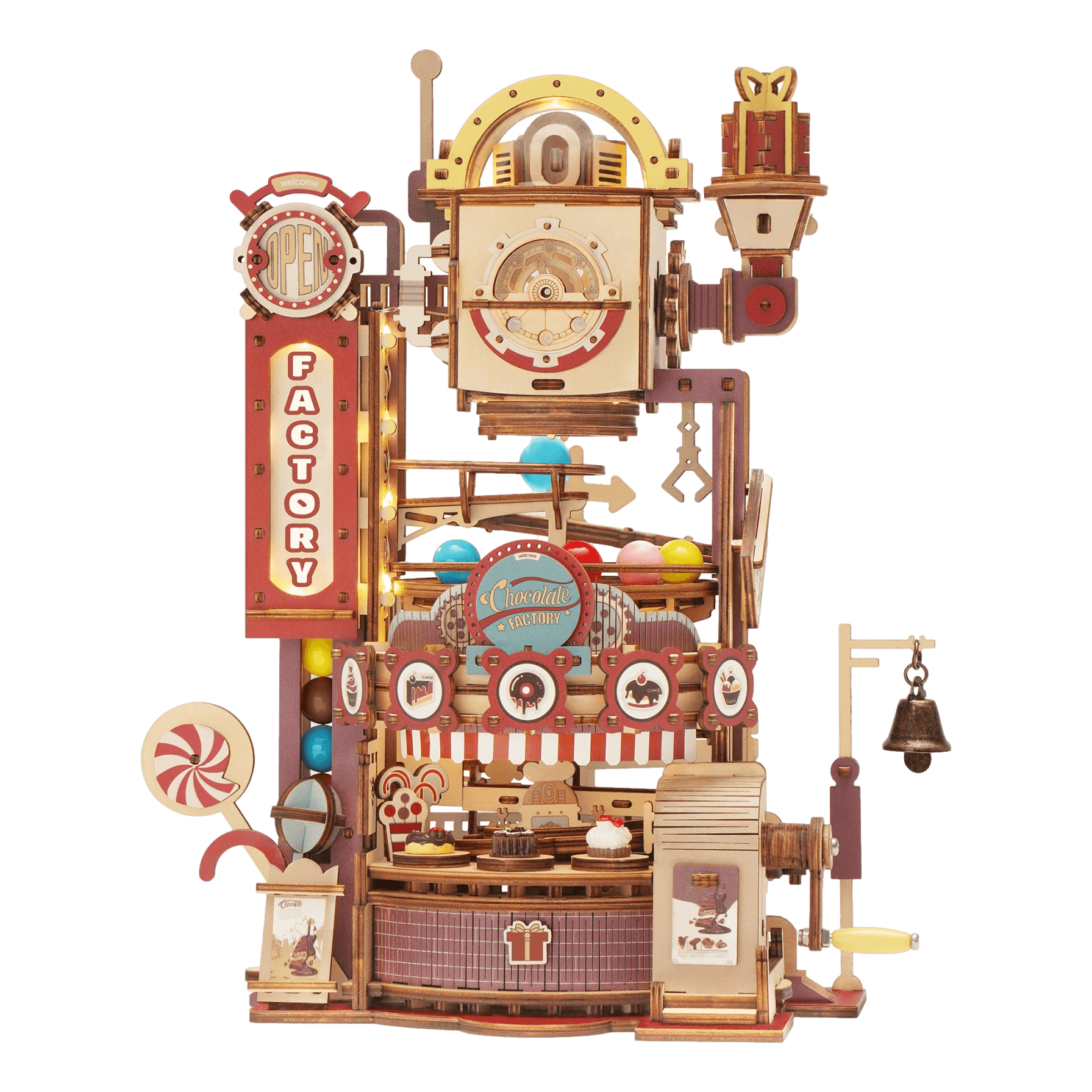 Marble Chocolate Factory | ROKR-3D Puzzle-Robotime--