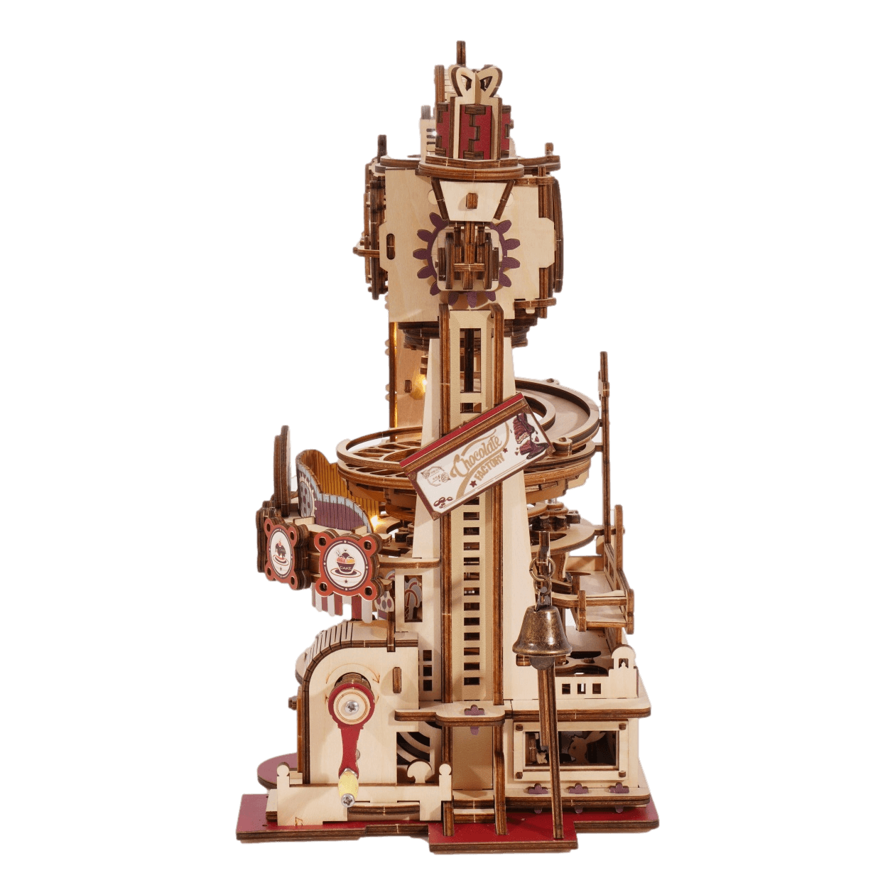 ROKR Maquette en Bois a Construire Puzzle 3D Bois Adulte Enfants Course à  Billes, Marble Chocolate Factory : : Jeux et Jouets