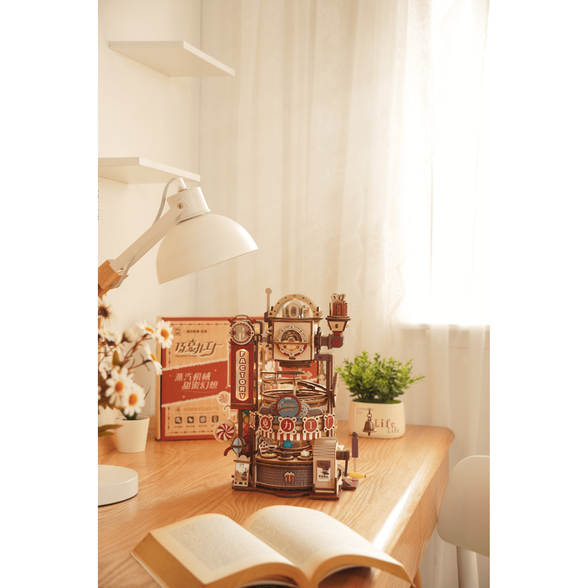 Marble Chocolate Factory | ROKR-3D Puzzle-Robotime--