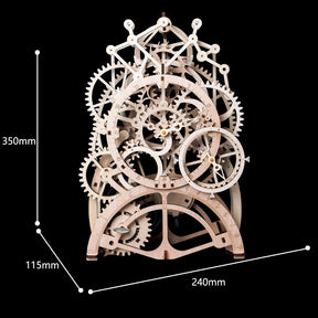 Pendulum Clock 3D Puzzle-Mechanical Wooden Puzzle-Robotime--