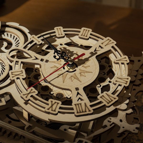 Bestseller Bundle: Uhrenbausätze-Mechanisches Holzpuzzle-Robotime--
