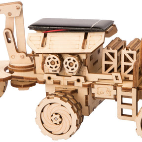 Space Hunt Rover with Solar Mechanical Wooden Puzzle Robotime--
