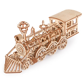 Locomotive R17-Mechanical Wooden Puzzle-WoodTrick--