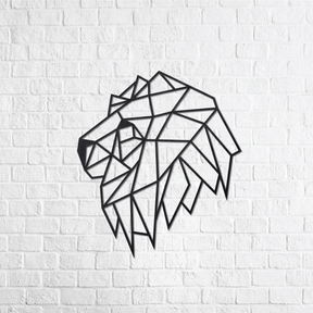 Lion head | wall puzzle wall puzzle eco wood art--