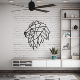 Tête de lion | Puzzle mural Eco-Wood-Art--