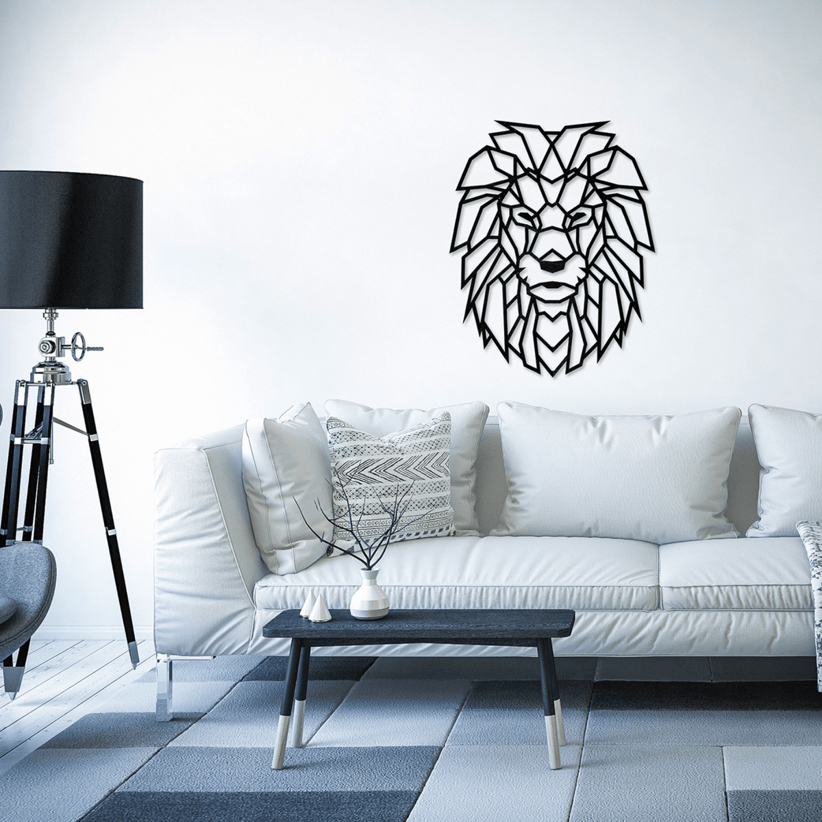 Lion | Puzzle mural Eco-Wood-Art--