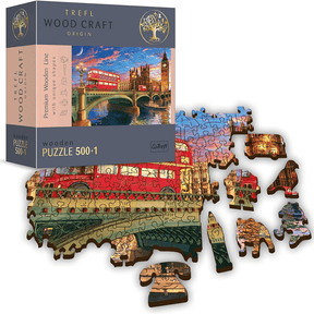 A look at London | wood puzzle 500+1 wooden puzzle-TREFL--