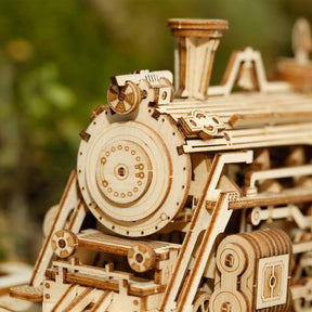 Locomotief Puzzle 3D 1:80-3D Puzzle-Robotime--