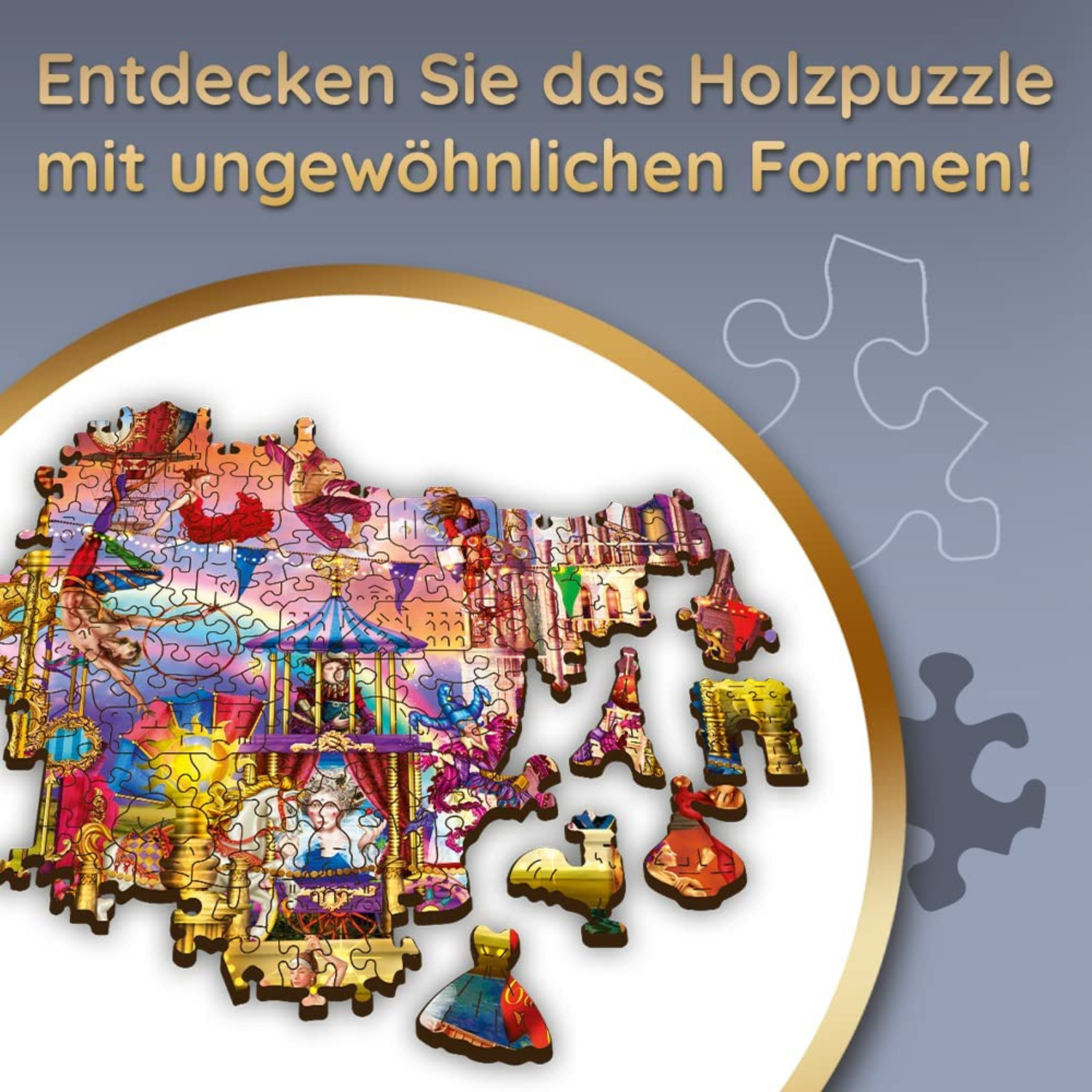 Magische Welt | Holz Puzzle 500+1-Holzpuzzle-TREFL--