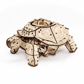 Mechanische Schildkröte | Turtle-Mechanisches Holzpuzzle-Eco-Wood-Art--