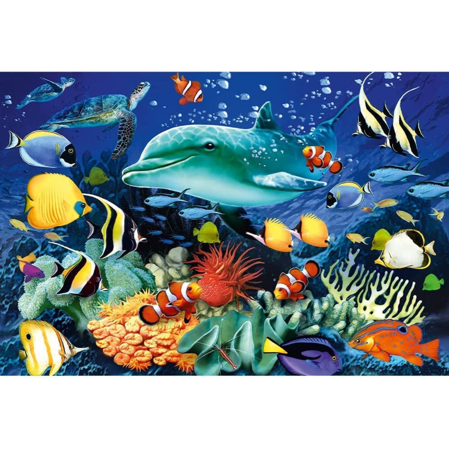 Vie marine | Puzzle en bois 500+1-Puzzle en bois-TREFL--