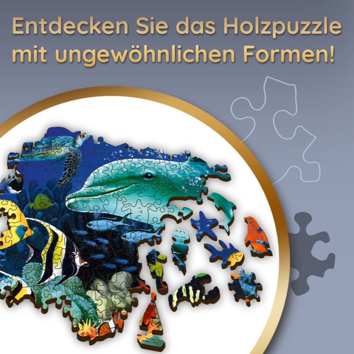 Sea Life | Houten puzzel 500+1-Houten puzzel-TREFL--