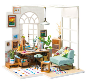 SOHO Time (Office)-Miniature House-Robotime--