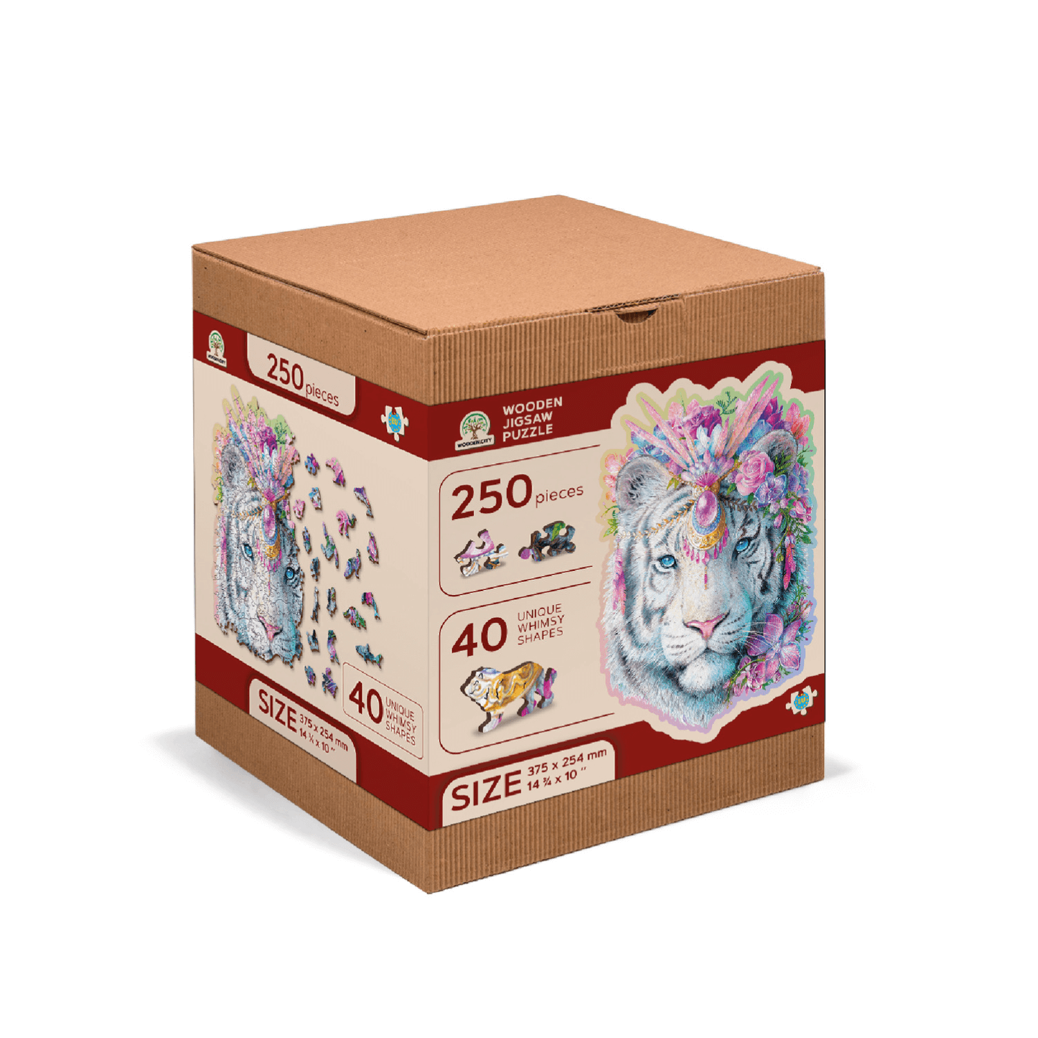 Mystieke Tijger Puzzel Houten Puzzel - HoutenStad-