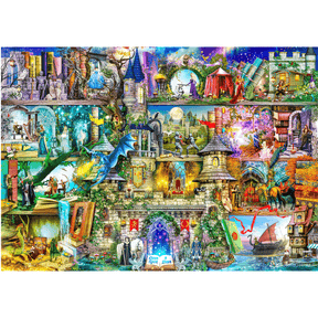 Once upon a time there was a fairy tale... | Wooden Puzzle 2000-wooden puzzle-WoodenCity--
