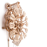 Pendulum Clock-Mechanical Wooden Puzzle-WoodTrick--