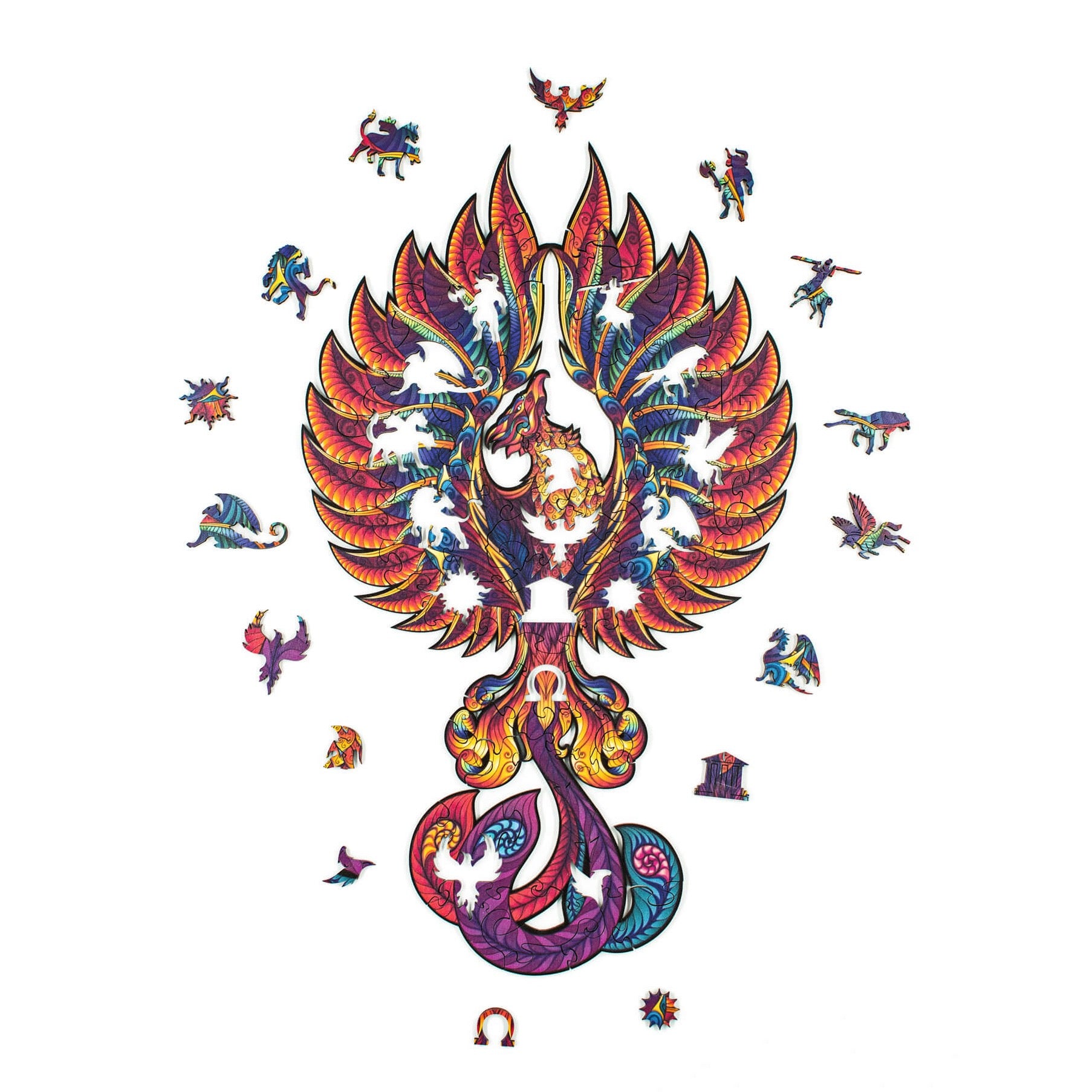 The Rising Phoenix | Fenix Wooden Puzzle-MagicHolz--