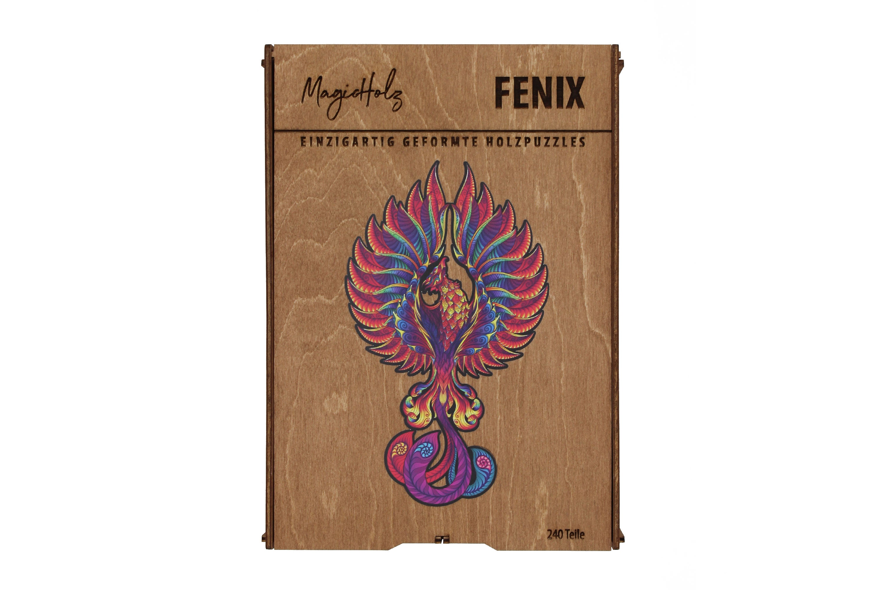 Der aufsteigende Phönix | Fenix-Holzpuzzle-MagicHolz--