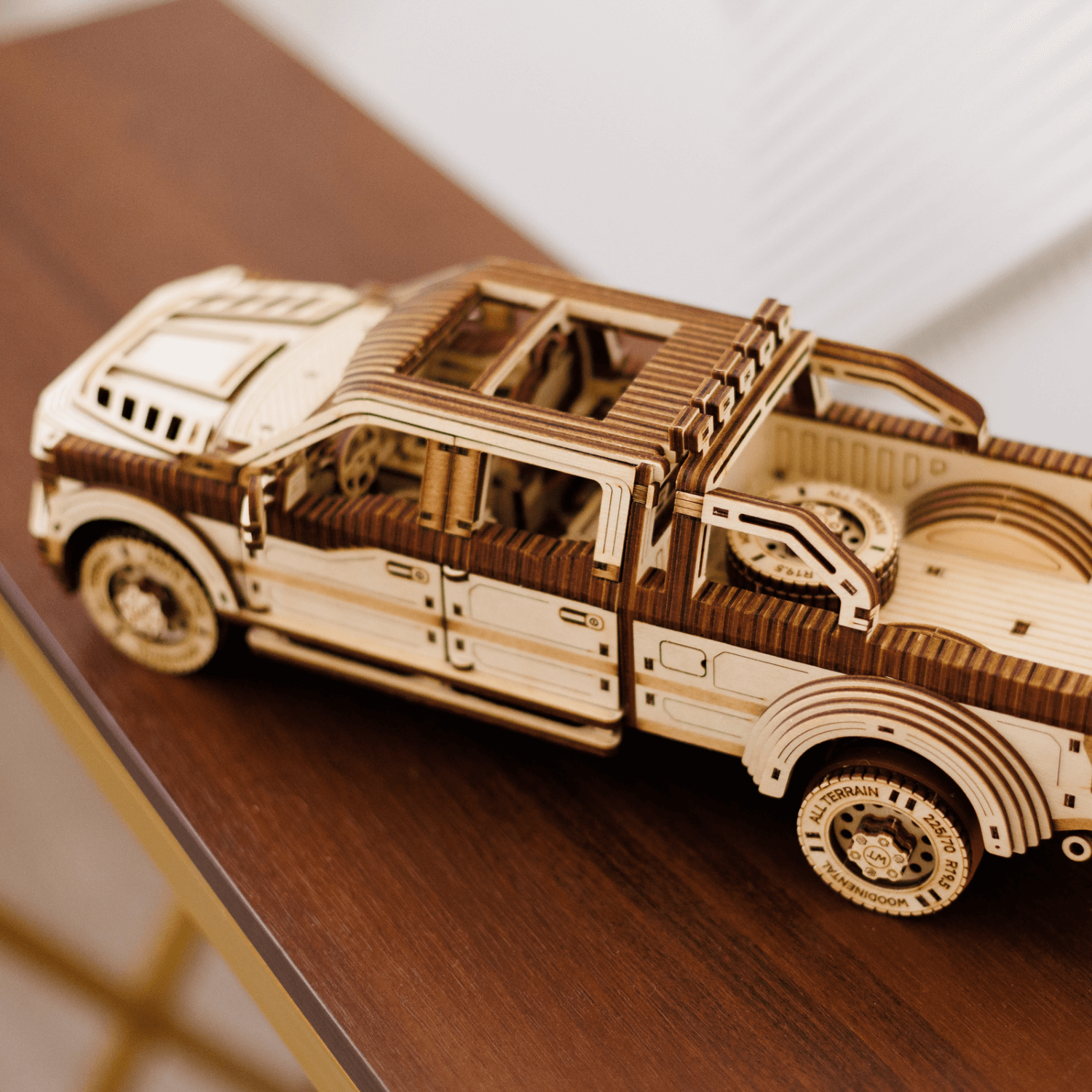 Pick-Up Truck | WoodTrick-Mechanical Wooden Puzzle-WoodTrick--