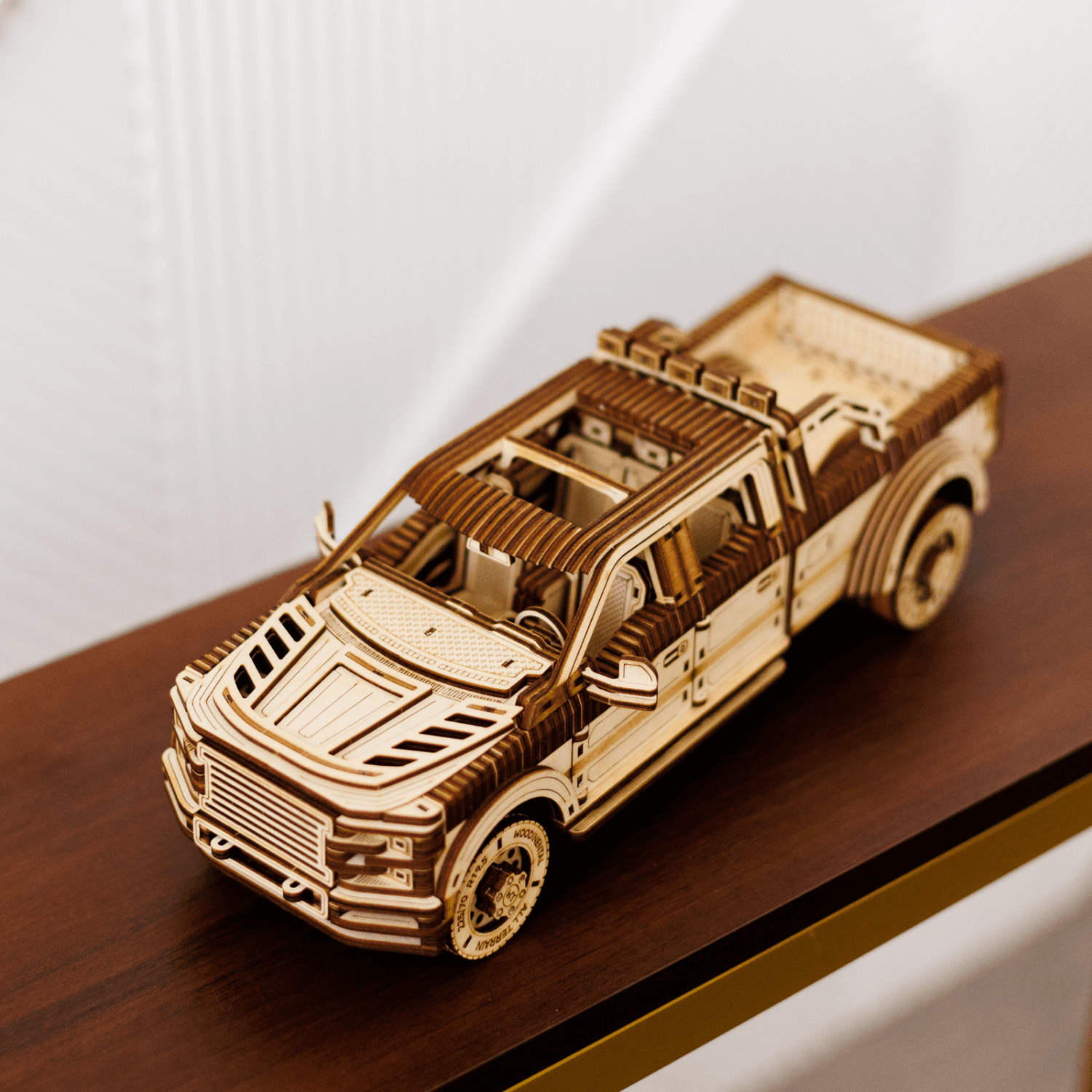 Pick-Up Truck | WoodTrick-Mechanical Wooden Puzzle-WoodTrick--