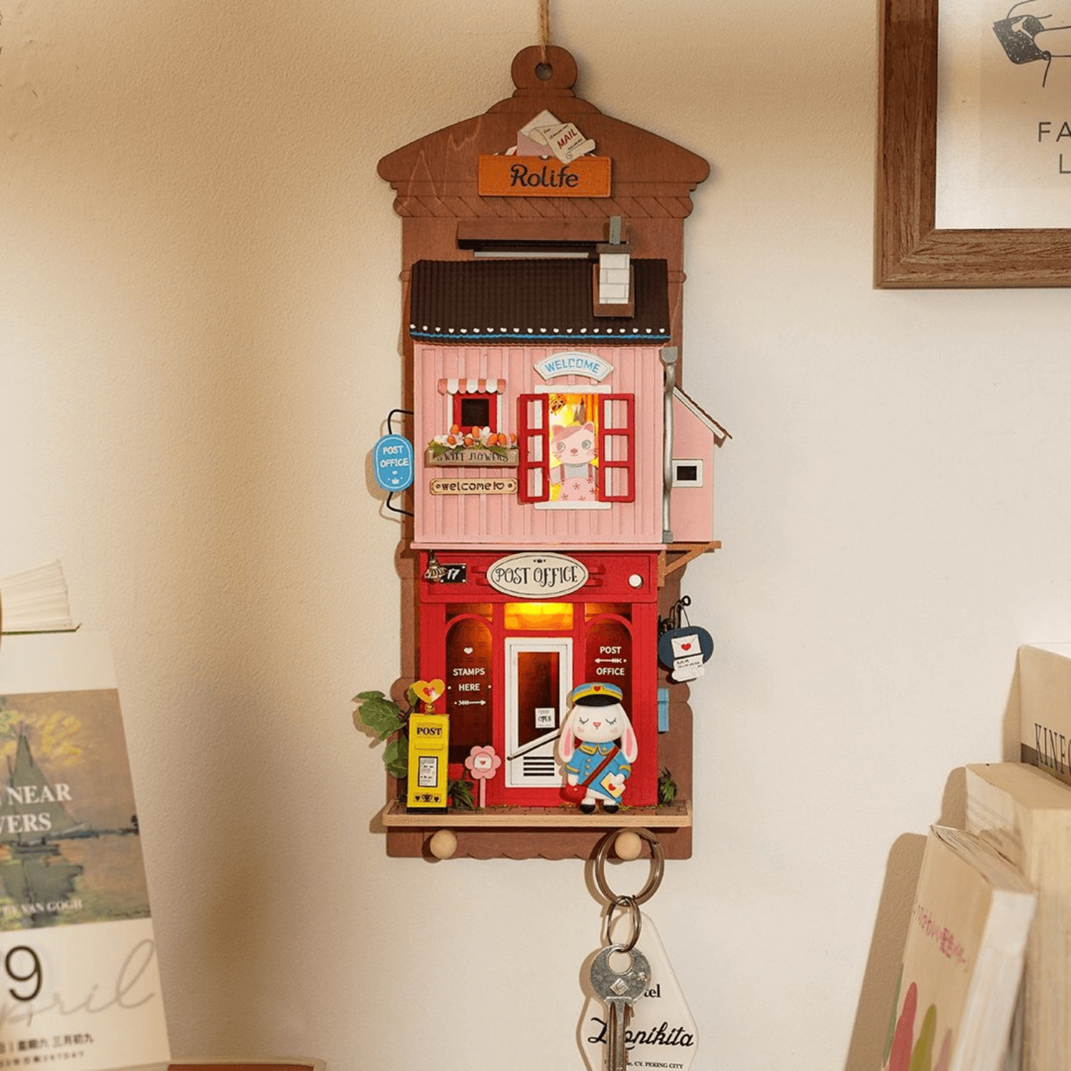 Poste de l'amour | Maison miniature | Rolife-Maison miniature-Robotime--